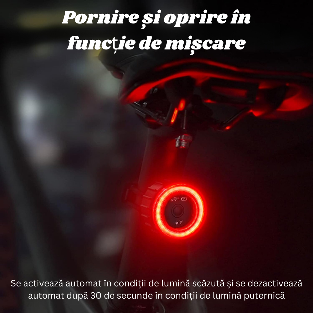 Stop inteligent bicicleta Pornire si oprire in functie de miscare_5
