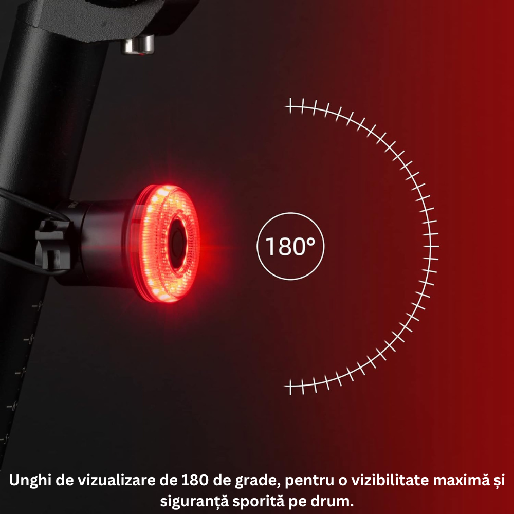 Stop inteligent bicicleta Unghi de vizualizare 180 de grade_9